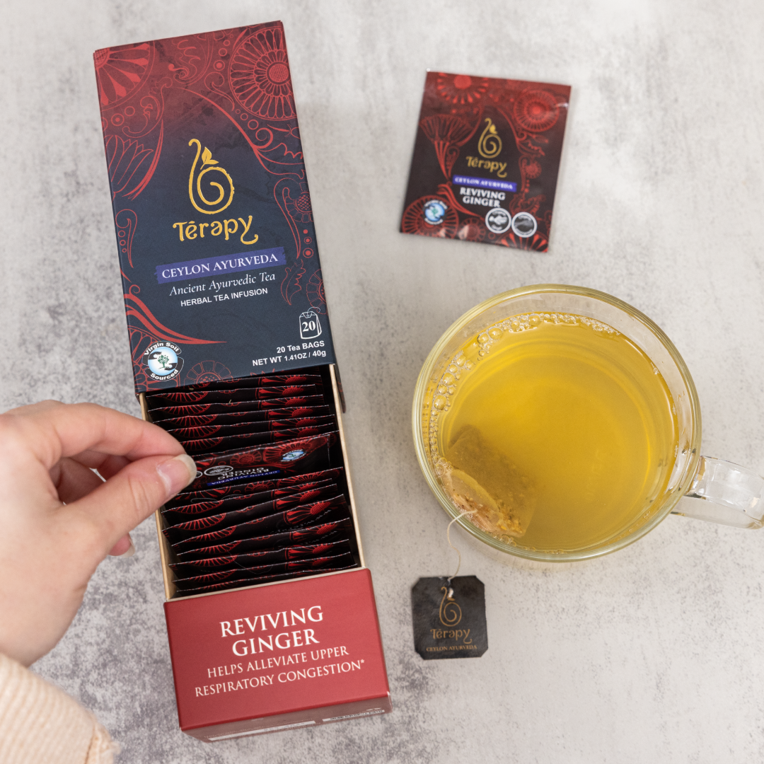 Energizing Ginger Reboot Tea – Natural Vitality in Every Sip