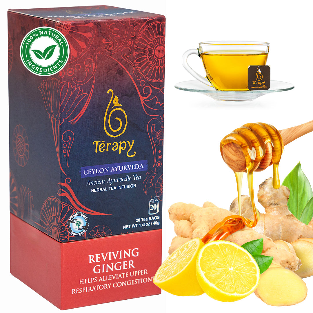 Energizing Ginger Reboot Tea – Natural Vitality in Every Sip