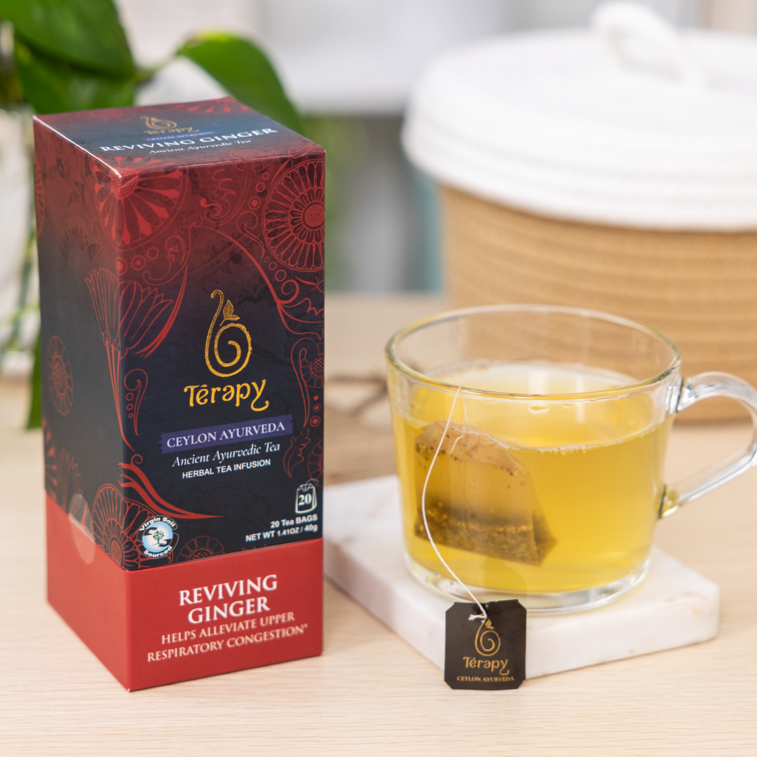 Energizing Ginger Reboot Tea – Natural Vitality in Every Sip