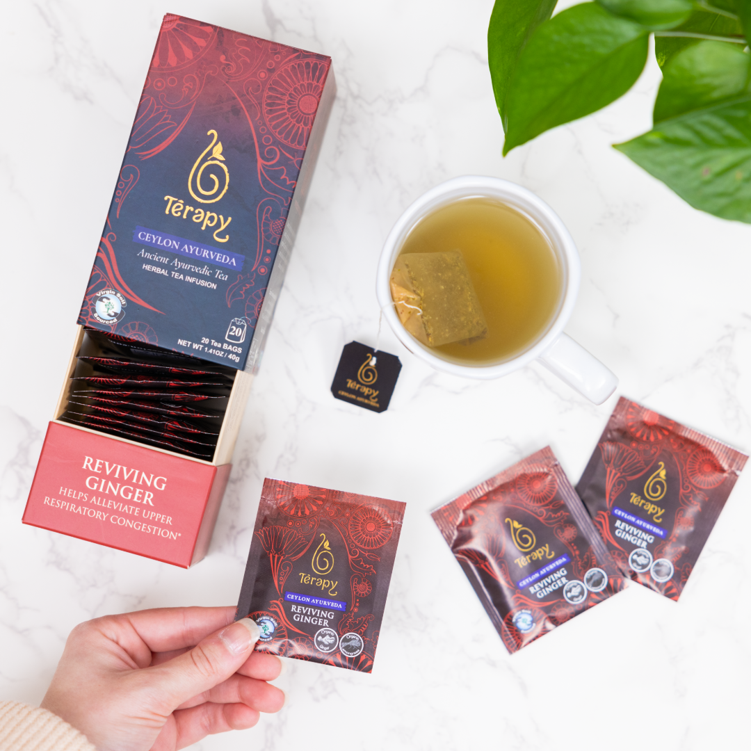 Energizing Ginger Reboot Tea – Natural Vitality in Every Sip