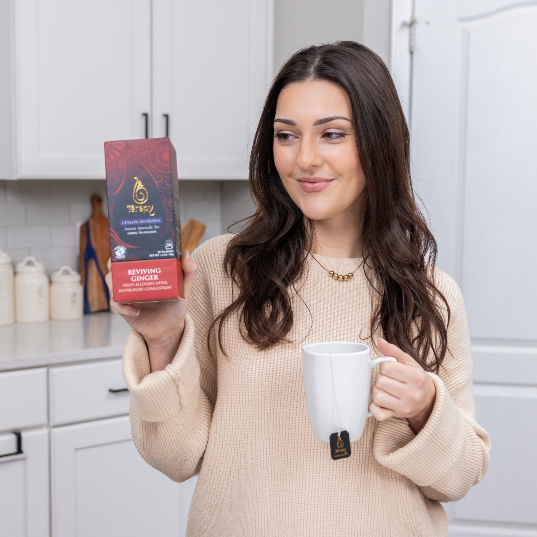 Energizing Ginger Reboot Tea – Natural Vitality in Every Sip