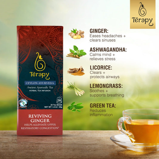 Energizing Ginger Reboot Tea – Natural Vitality in Every Sip